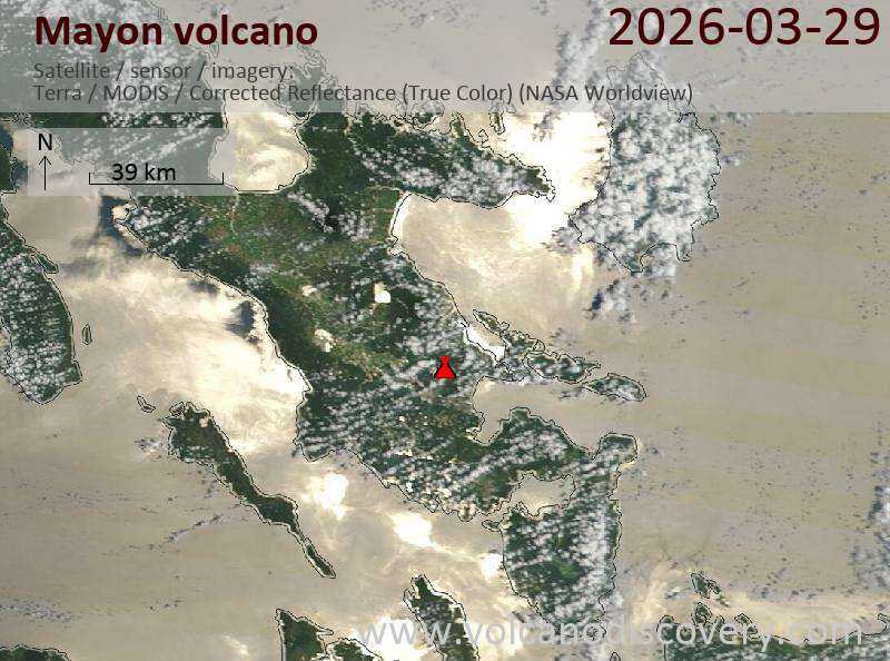 Mayon Volcano Volcanic Ash Advisory: ERUPTION AT 20260329/0854Z FL090 EXTD SW REPORTED OBS VA DTG: 29/0900Z
