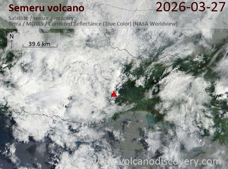 Semeru Volcano Volcanic Ash Advisory: VA REPORTED TO FL150 AT 27/0802Z EST VA DTG: 27/1030Z