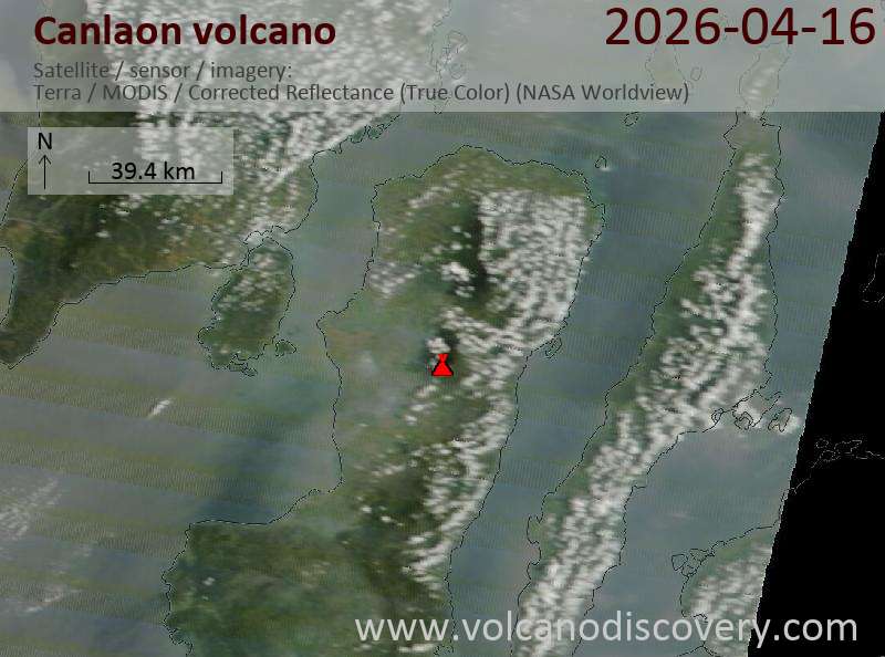 Canlaon Volcano Volcanic Ash Advisory: ERUPTION AT 20260416/1206Z FL090 EXTD SW REPORTED OBS VA DTG: 16/1210Z