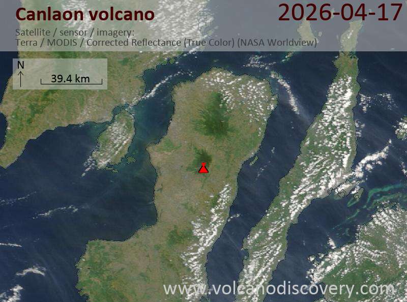 Canlaon Volcano Volcanic Ash Advisory: ERUPTION AT 20260417/1133Z FL090 EXTD SW REPORTED OBS VA DTG: 17/1130Z
