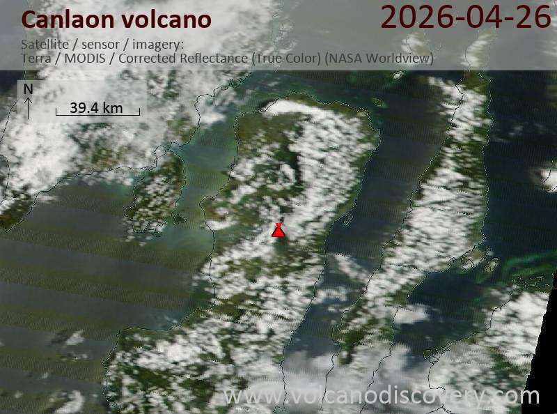 Canlaon Volcano Volcanic Ash Advisory: ERUPTION AT 20260426/1030Z FL120 EXTD SW REPORTED OBS VA DTG: 26/1040Z