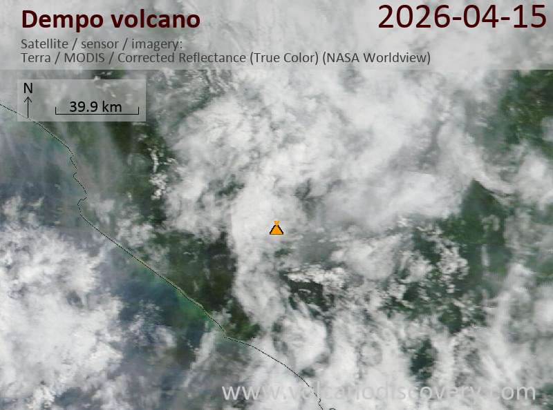 Dempo Volcano Volcanic Ash Advisory: VA REPORTED TO FL220 MOV NE AT 15/0445Z OBS VA DTG: 15/1130Z