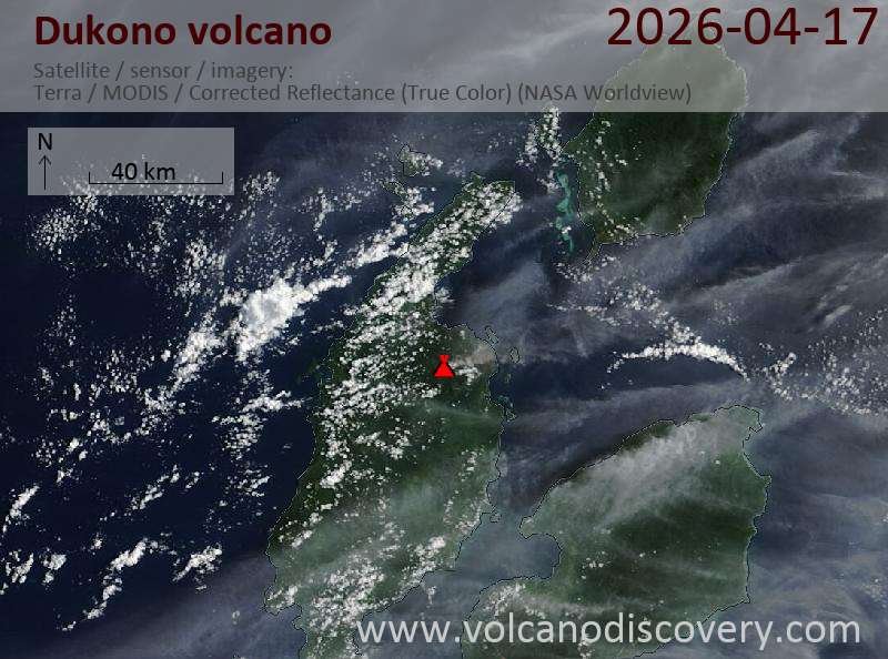 Dukono Volcano Volcanic Ash Advisory: VA TO FL080 OBS AT 17/2150Z MOV E OBS VA DTG: 17/2150Z to 8000 ft (2400 m)