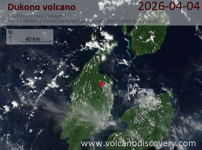 Dukono Volcano Volcanic Ash Advisory: VA TO FL100 OBSERVED ON SAT IMAGERY EXT SW OBS VA DTG: 04/1520Z to 10000 ft (3000 m)