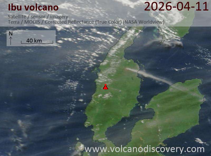 Ibu Volcano Volcanic Ash Advisory: VA EMISSION REP FM GND AT 11/1125Z EST VA DTG: 11/1240Z