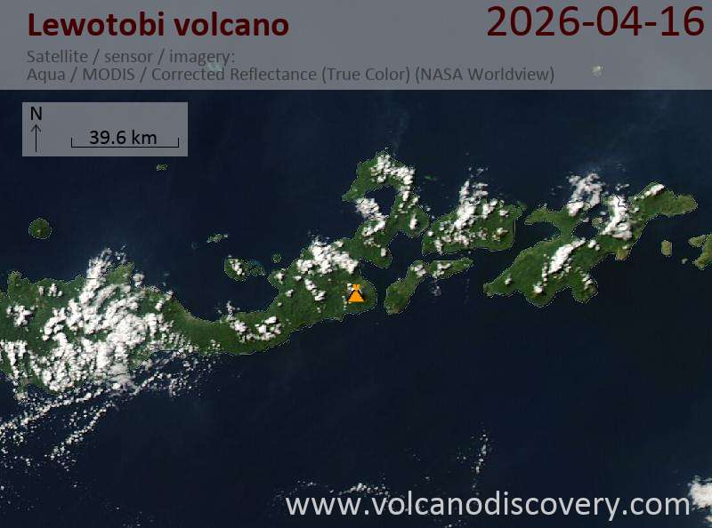 Lewotobi Volcano Volcanic Ash Advisory: VA TO FL080 REPORTED AT 17/0009Z EST VA DTG: 17/0050Z to 8000 ft (2400 m)