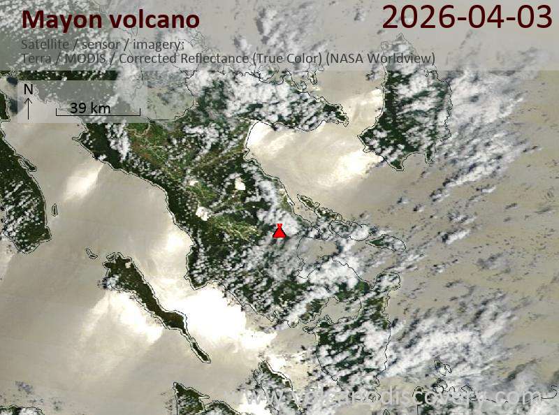 Mayon Volcano Volcanic Ash Advisory: ERUPTION AT 20260403/1144Z VA CLD UNKNOWN REPORTED OBS VA DTG: 03/1150Z