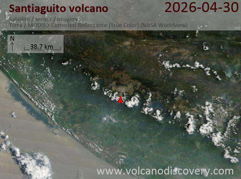 Santiaguito Volcano Volcanic Ash Advisory: VA EMS PSBL