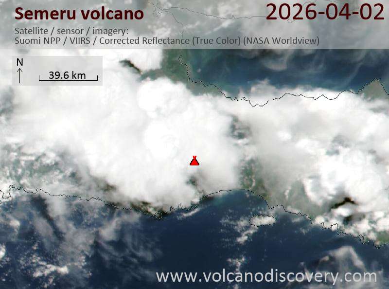 Semeru Volcano Volcanic Ash Advisory: ERUPTION LAST REPORTED AT 02/0821Z EST VA DTG: 02/1510Z