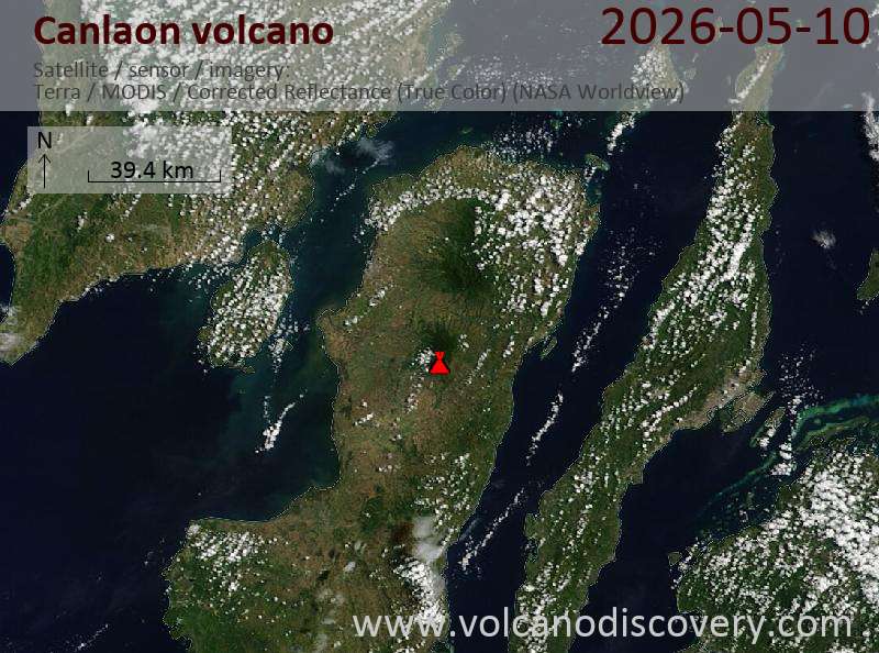 Canlaon Volcano Volcanic Ash Advisory: ERUPTION AT 20260510/1951Z FL100 REPORTED OBS VA DTG: 10/1950Z
