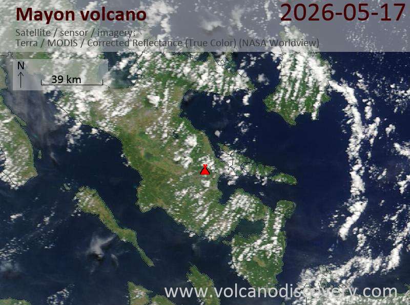 Mayon Volcano Volcanic Ash Advisory: ERUPTION AT 20260517/1104Z VA CLD UNKNOWN REPORTED OBS VA DTG: 17/1100Z