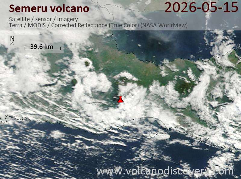 Semeru Volcano Volcanic Ash Advisory: VA TO FL 150 LAST REPORTED AT AT 15/0457Z EST VA DTG: 15/1030Z