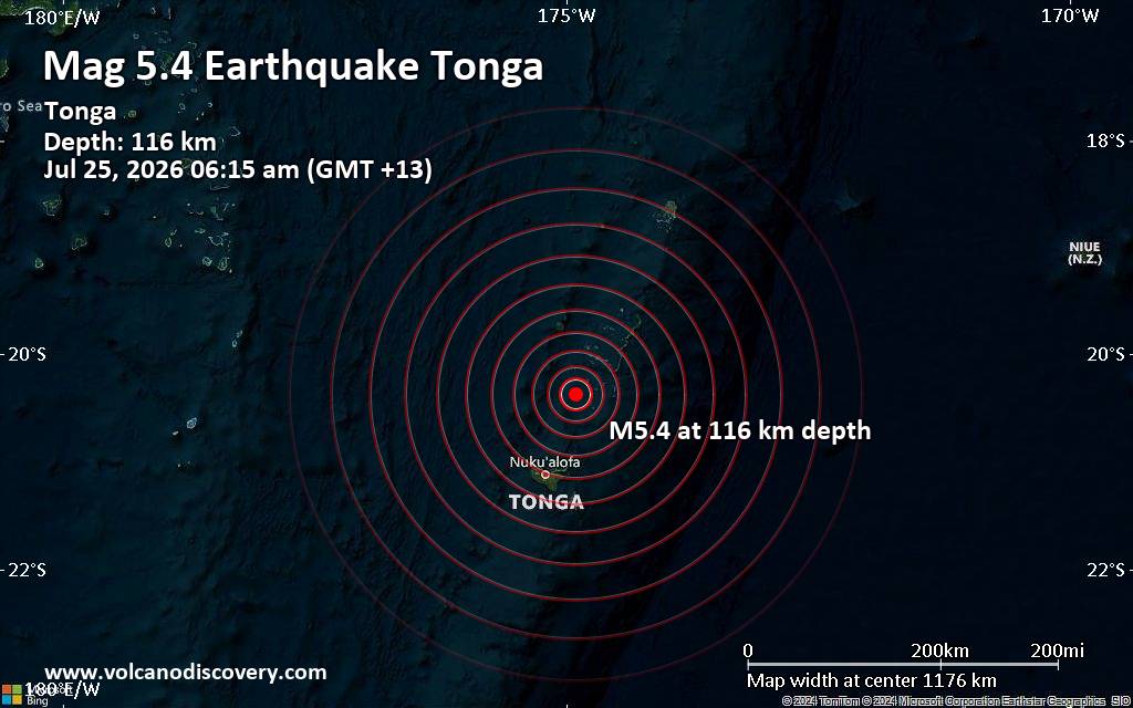 Moderate Mag 4 9 Earthquake South Pacific Ocean 72 Km Southeast Of Quakemap 23212782 