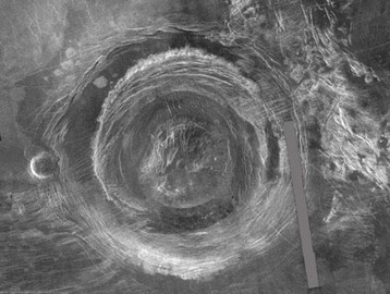 Corona with “pancake” dome. Photo Credit: NASA, Pearson Education.