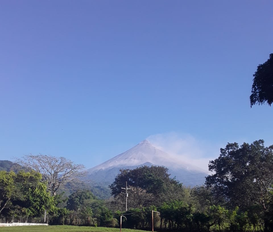 Ash content from Fuego volcano (image: @ConredGuatemala/twitter)