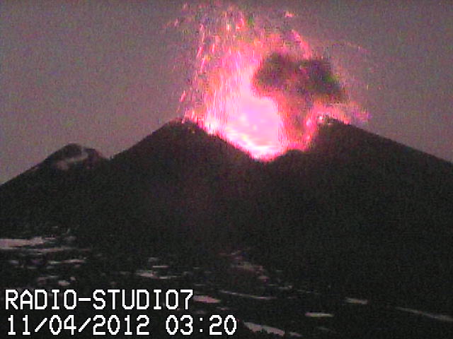 Strombolian activity from NSEC