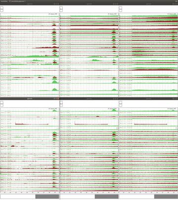Seismic signal of the shockwave detected by Icelandic Meteorological Office (image: Kristín Jónsdóttir/twitter)