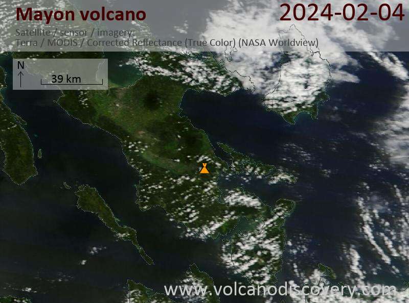 Mayon Volcano (Luzon Island, Philippines) Phreatic Eruption Triggered