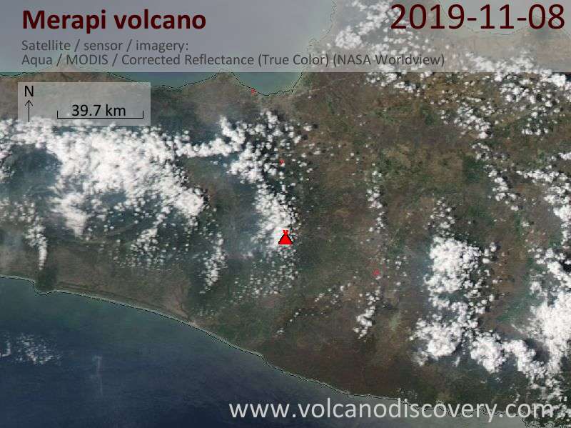  Merapi  Volcano Volcanic Ash Advisory ERUPTION TO FL150 AT 