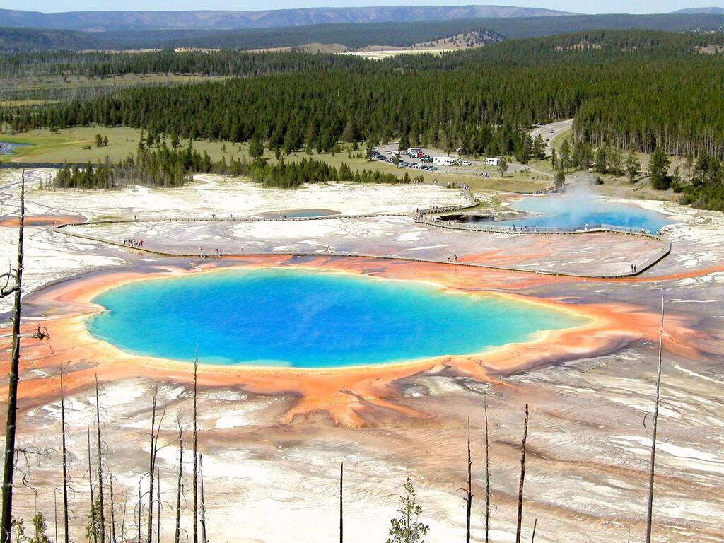 Grand Prismatic Spring. Photo Credit: United States Geological Survey.