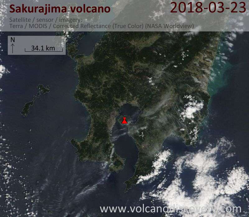 Sakurajima Volcano Volcanic Ash Advisory: VA EMISSIONS CONTINUING OBS ...