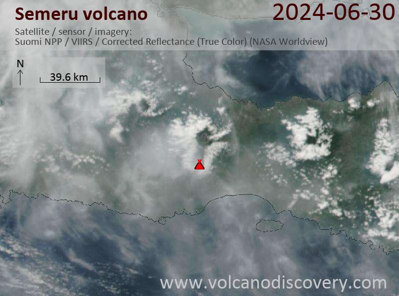 Semeru Volcano Volcanic Ash Advisory: VA EMISSION REPORTED AT 30/1224Z EST  VA DTG: 30/1310Z