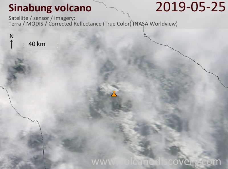  Sinabung  Volcano Volcanic Ash Advisory VA NO LONGER 