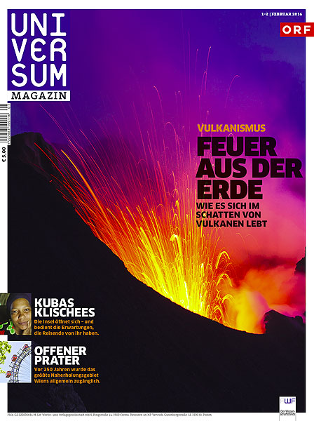 Cover of 02/2016 issue of Universum magazine