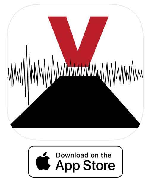 Volcanoes & Earthquakes App for iPhone and iPad