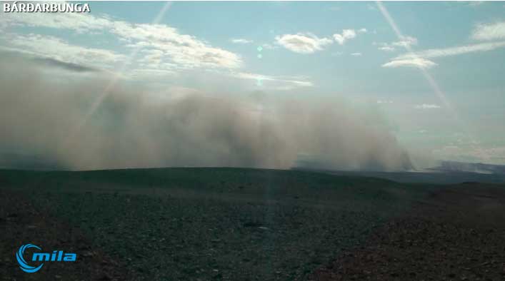 Mila webcam of Bardarbunga volcano