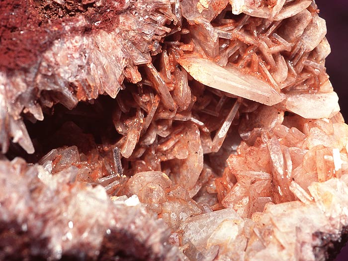 Barytkristalldruse vom Vani Bergwerk