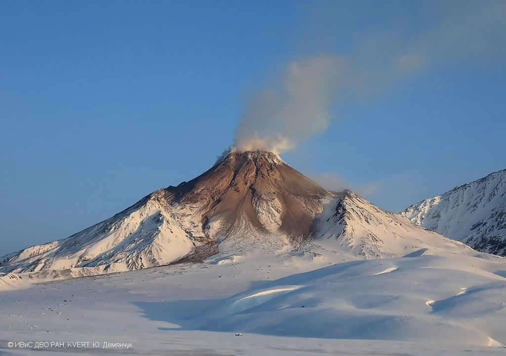 Bezymianny volcano (Kamchatka): extrusive eruption continues