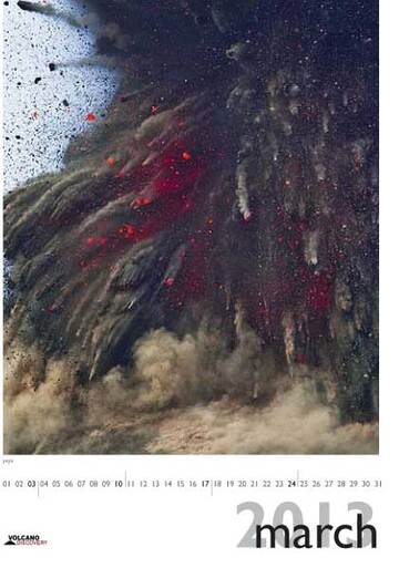Volcano calendar 2013 - March preview