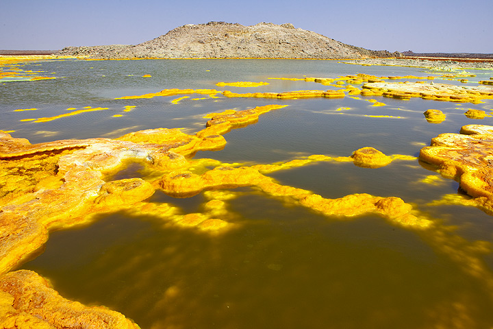 Dallol's colorful hot springs and salt structures are one of Earth's greatest natural wonders.