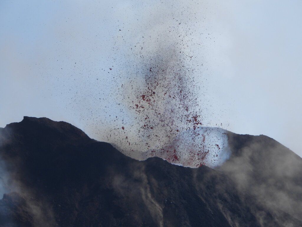 Strombolian activity at Etna volcano (image: Boris Behncke)