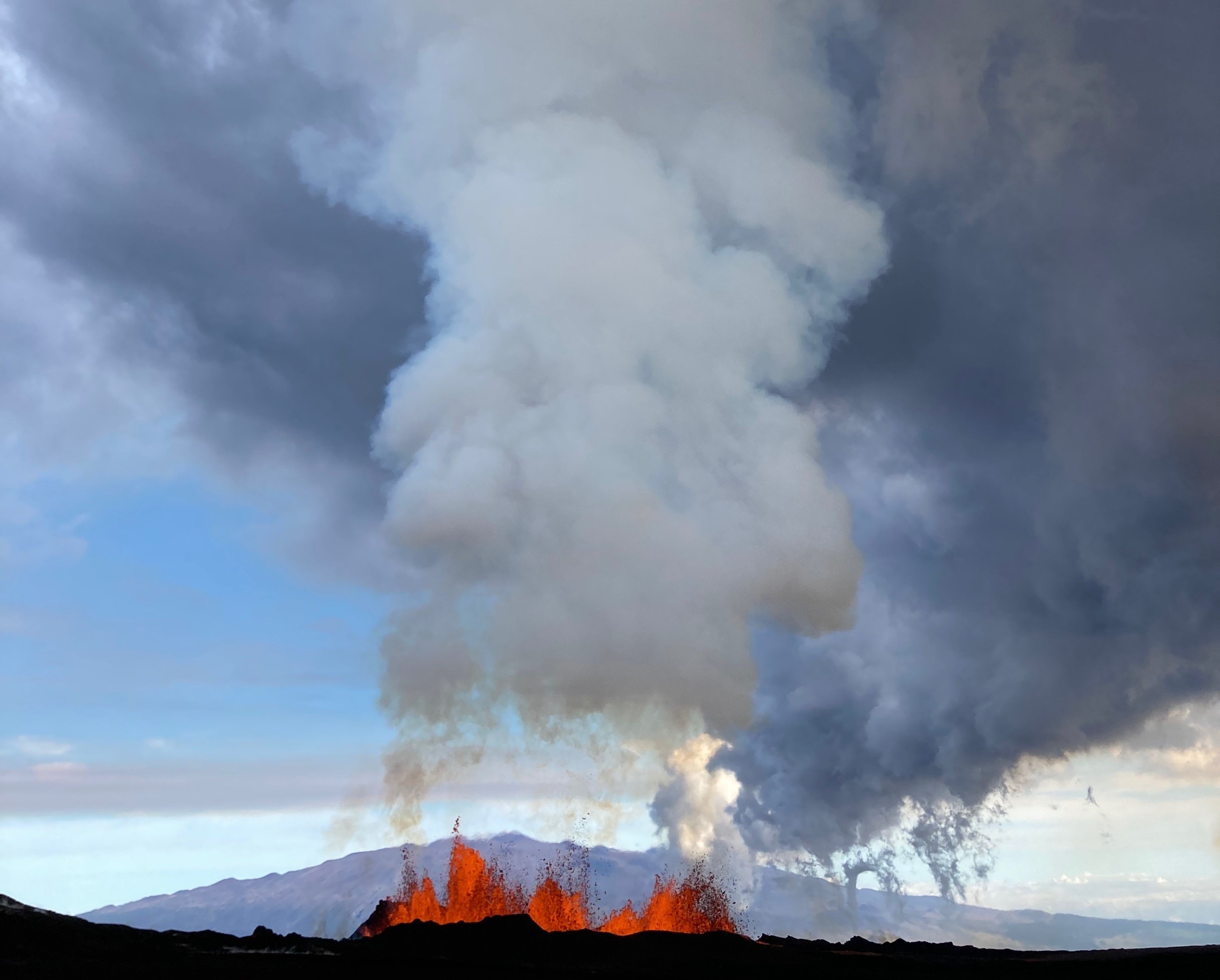 Fissure 3 is a dominant source of the largest lava flows (image: USGS)