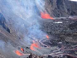 Piton De La Fournaise Volcano La Reunion Island France New Eruption Volcanodiscovery