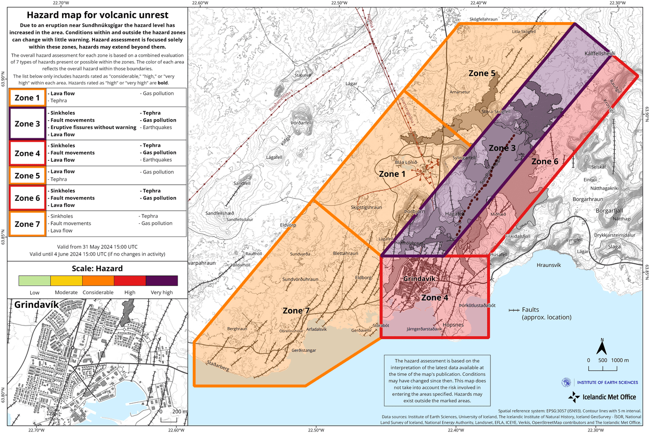 The hazard map is valid until 4 June (image: IMO)