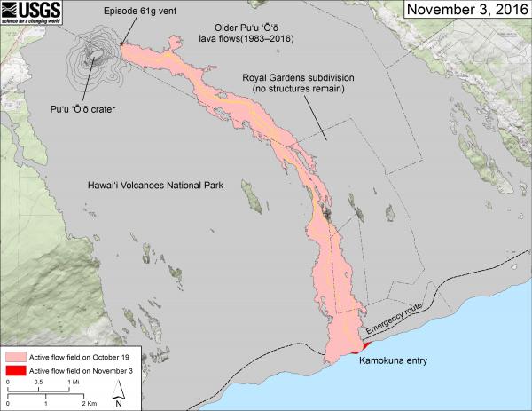 Current lava flow field (image: HVO)