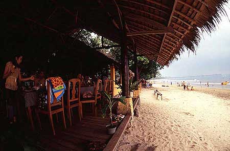 Beach bar in Carita (West-Java)