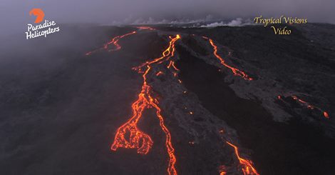 The new lava flows from Kilauea on 29 May (bigislandvideonews.com)