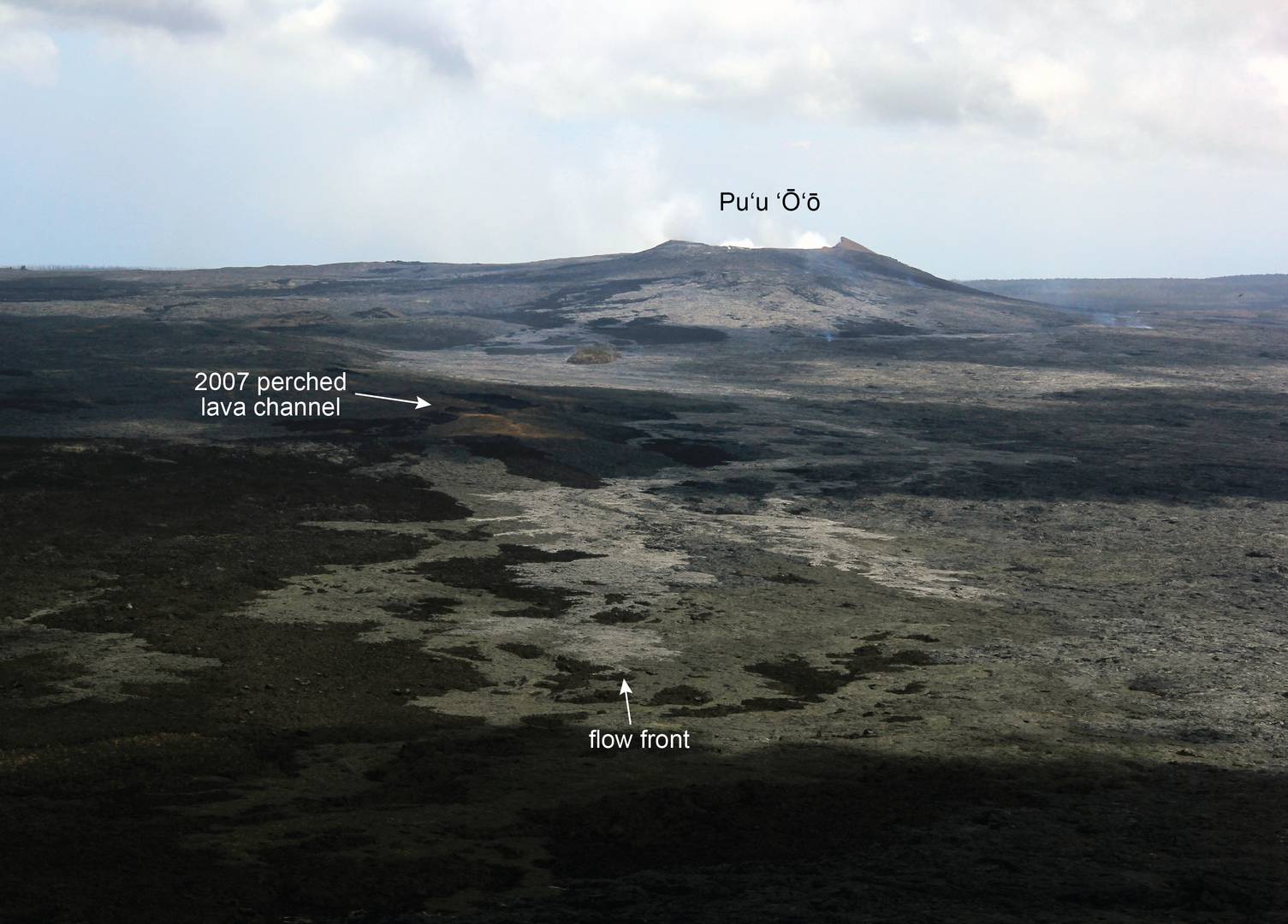 Volcanic activity worldwide 30 Jul 2014: Kilauea