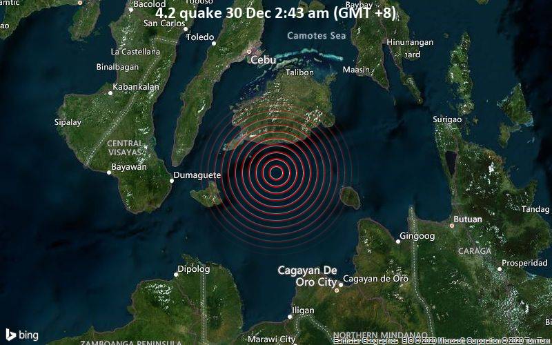 4.2 quake 30 Dec 2:43 am (GMT +8)