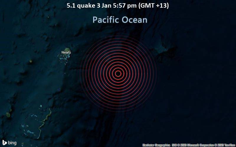 5.1 quake 3 Jan 5:57 pm (GMT +13)