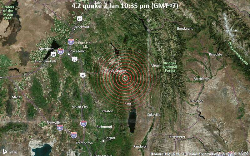 4.2 quake 2 Jan 10:35 pm (GMT -7)