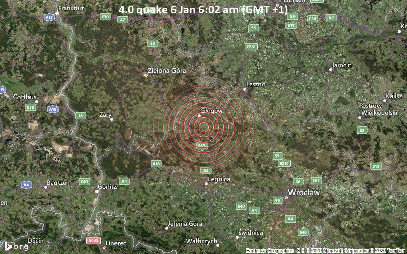 4.0 quake 6 Jan 6:02 am (GMT +1)