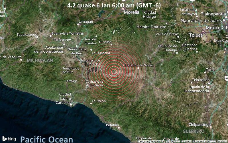 4.2 quake 6 Jan 6:00 am (GMT -6)