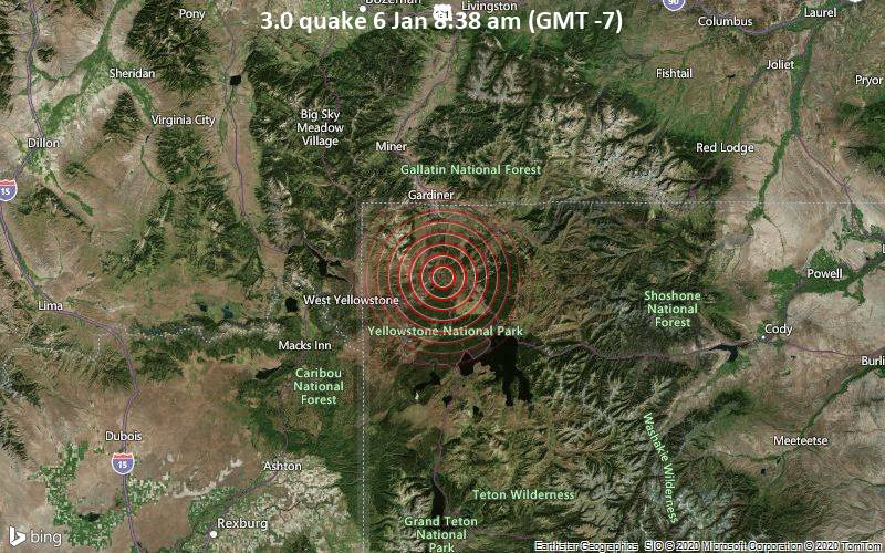 3.0 quake 6 Jan 8:38 am (GMT -7)