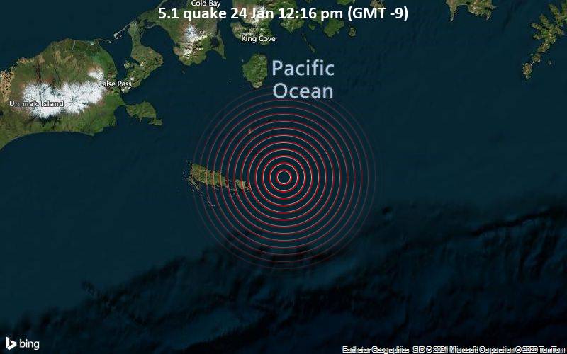 5.1 quake 24 Jan 12:16 pm (GMT -9)