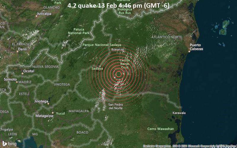 4.2 quake 13 Feb 4:46 pm (GMT -6)